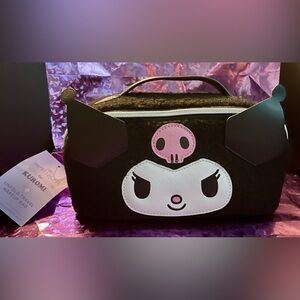 KUROMI Unfold Travel Make up Bag. Impressions Vanity.Company for Kuromi NWT